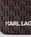 BOLSO KARL HOBO KL MONOGRAM GRIS ROSA